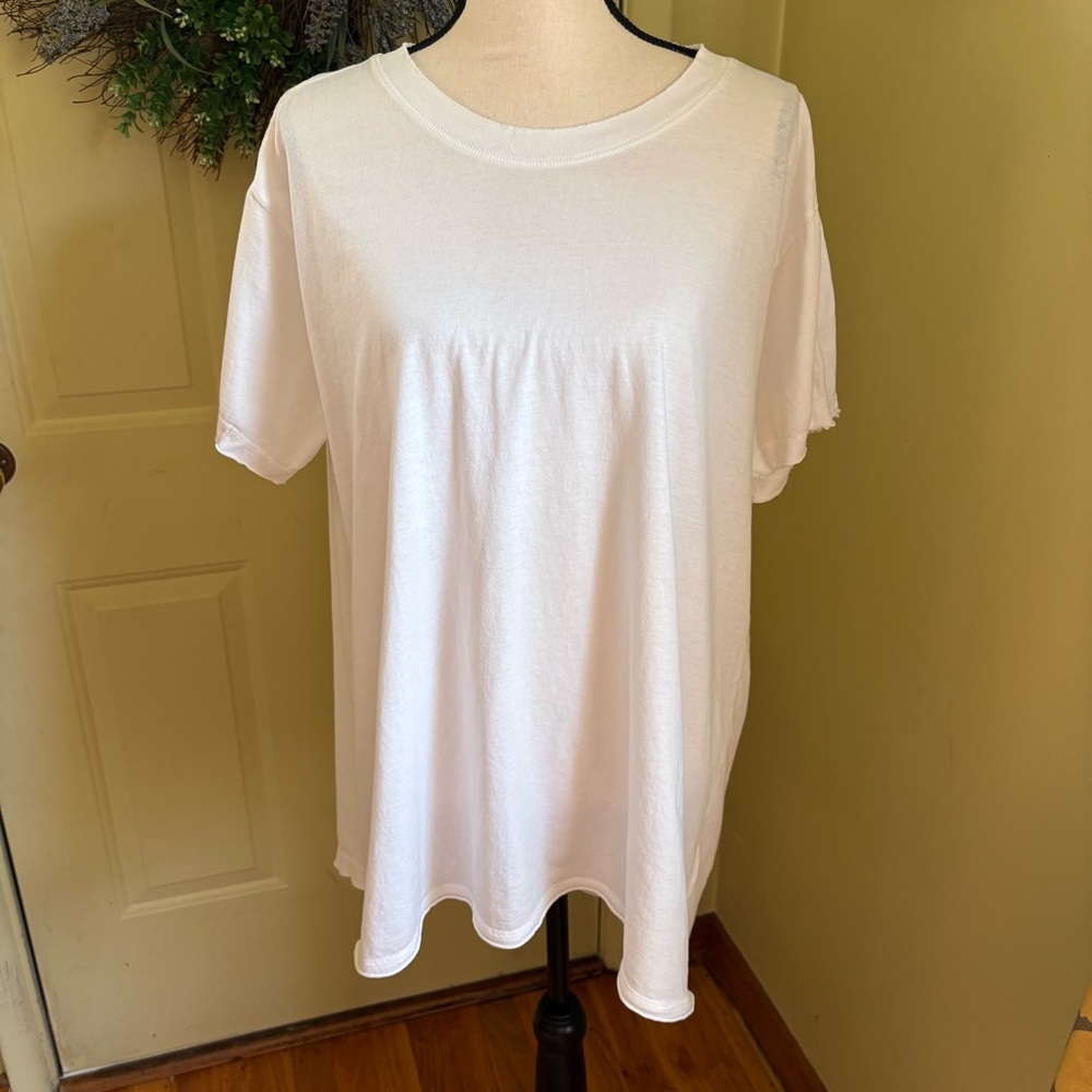 FP MOVEMENT White T-Shirt Tunic size S